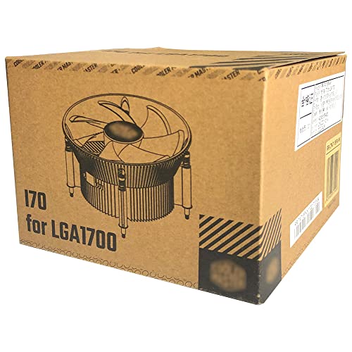 I70 LGA1700 CPU Cooler - 120mm Low Noise Cooling Fan & Heatsink